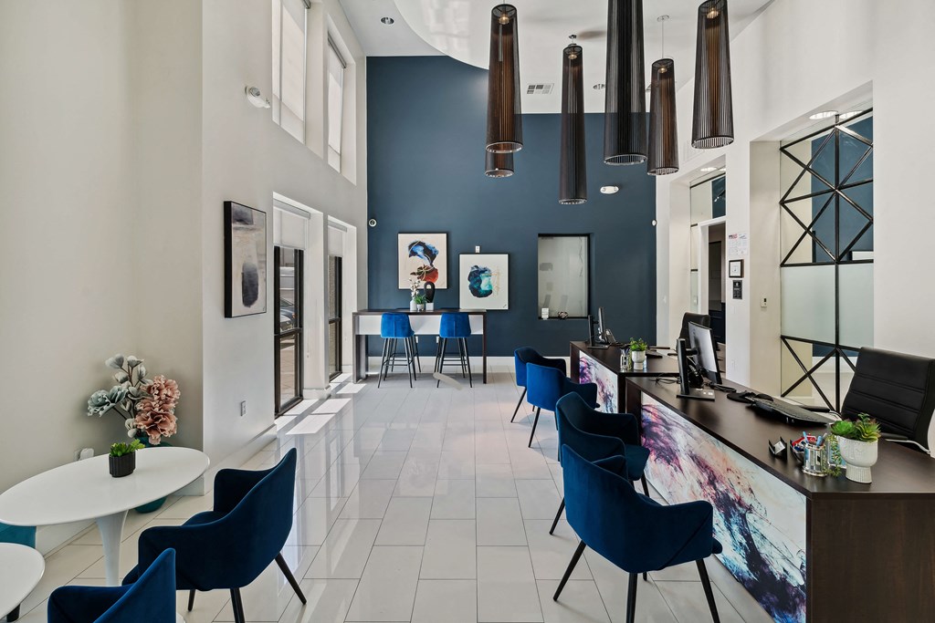 Working area at Carillon Apartments