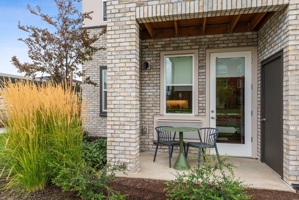 Patio at Zera at Reed Crossing