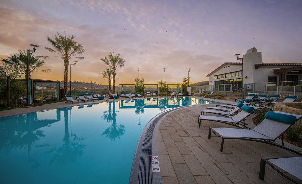 resort style pool at Marisol Apartments