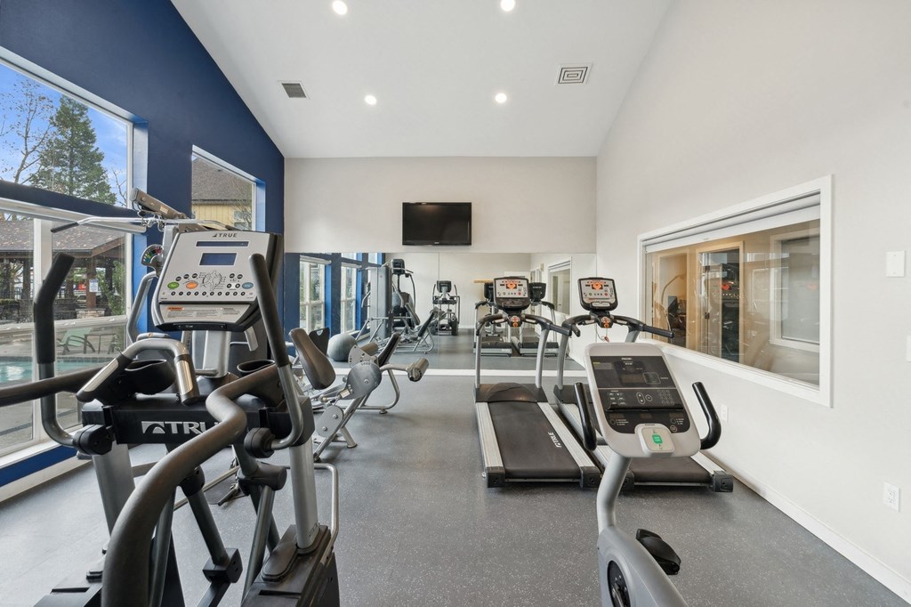 fitness center at Russellville Commons