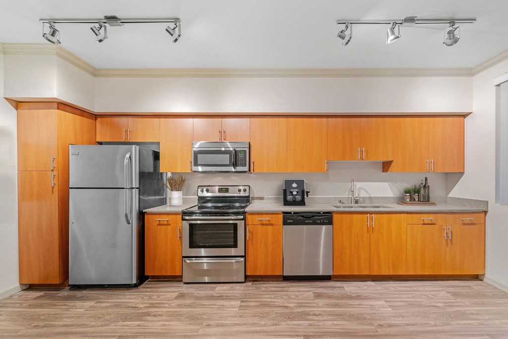 Kitchen at Beaumont Apartments