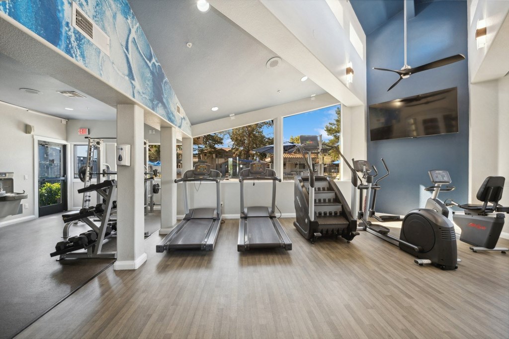 fitness center at Country Brook