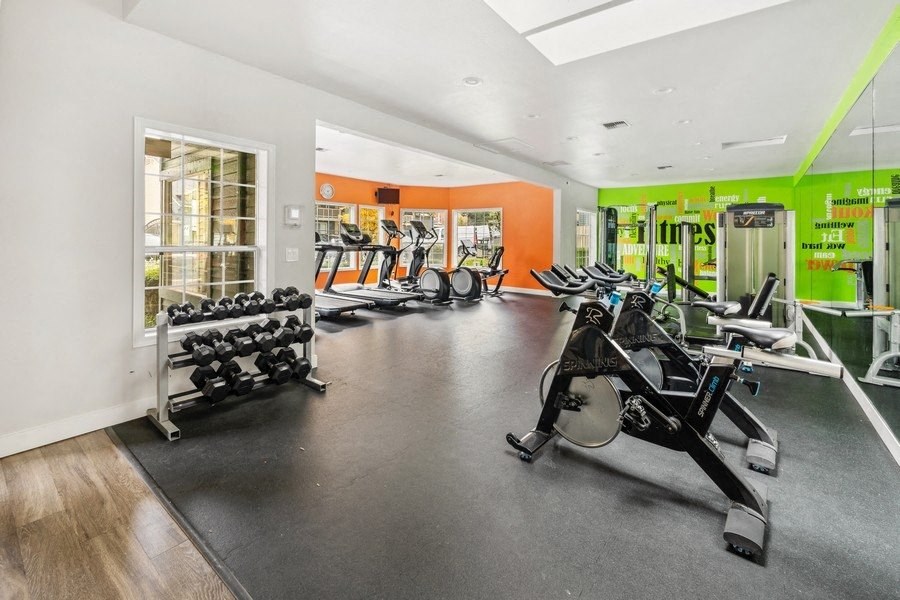 fitness center at Riverwalk