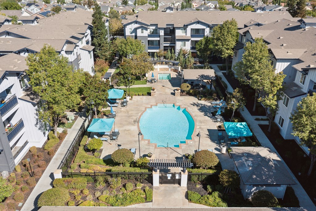 Aerial view at Waterstone Apartments