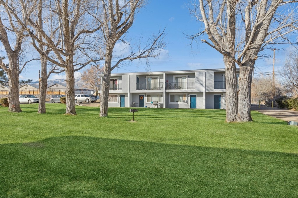 Exterior views of Vale Townhomes