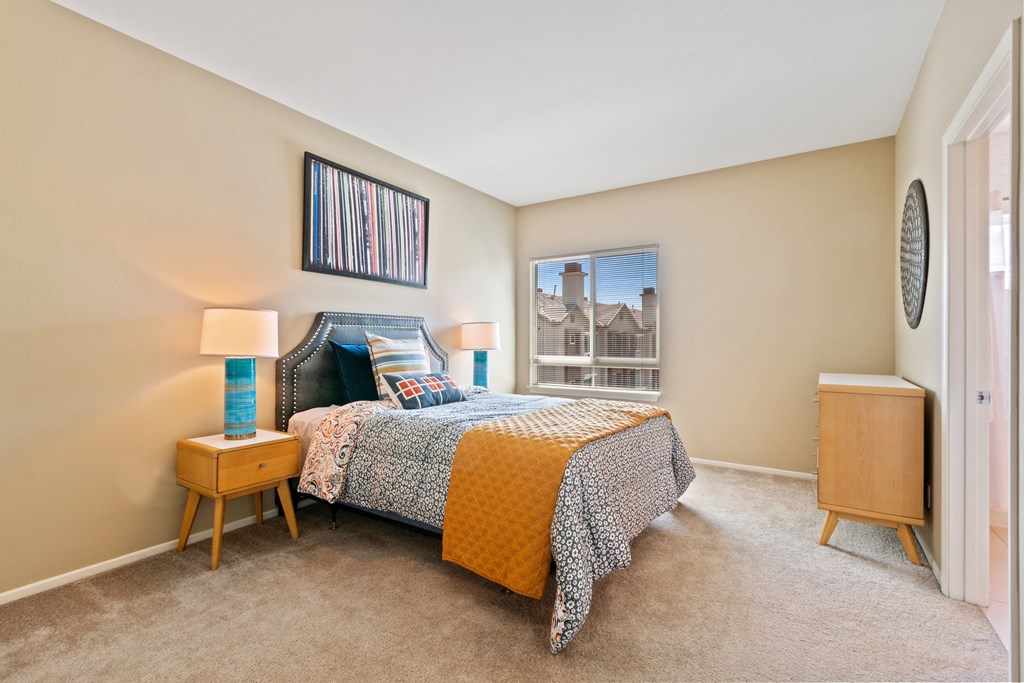 Bedroom at Ontario Town Square Townhomes
