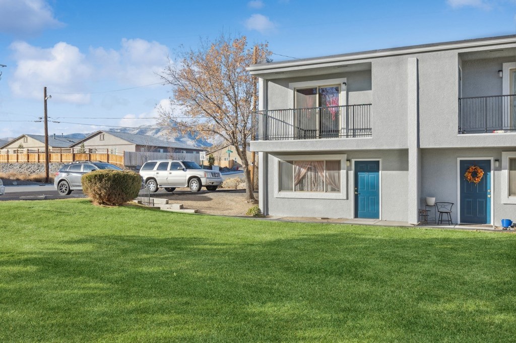 Exterior views of Vale Townhomes