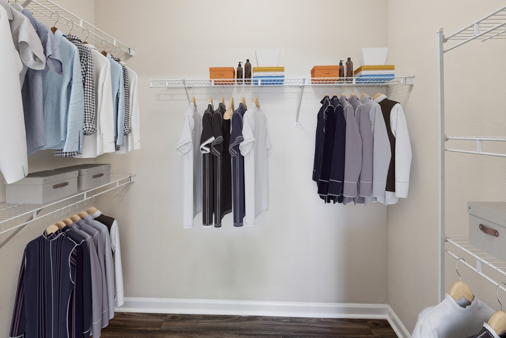 Large closet at Waterstone Apartments