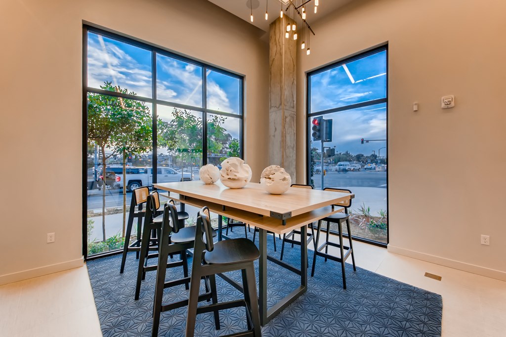 Resident Seating Area at The Rylan Apartments