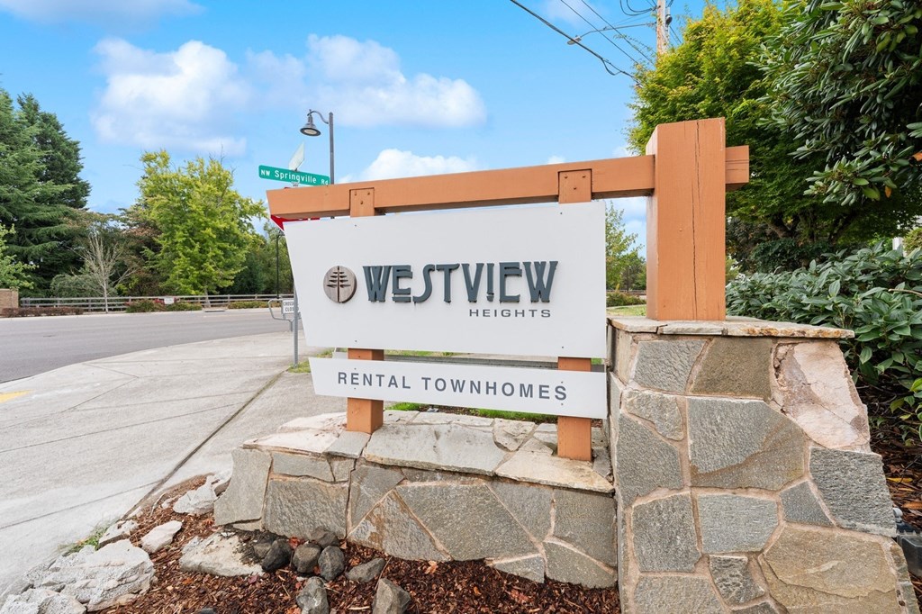 entrance at Westview Heights