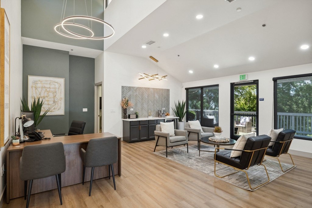 leasing office at The Lexington Apartment Homes