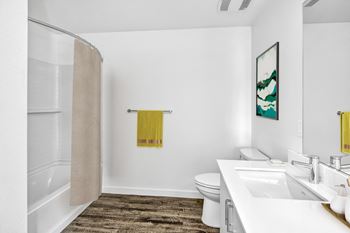 Bathroom at Brix 325 Apartments
