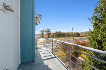 Walkway at Maddox Apartments