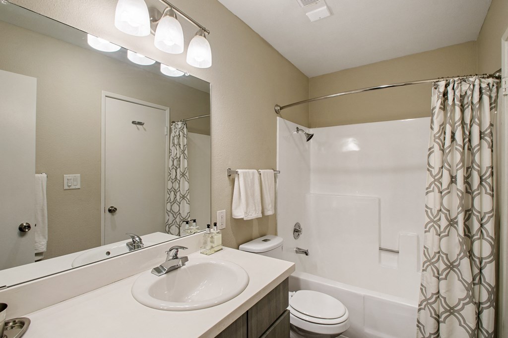 Bathroom at Pine at 6th