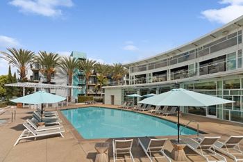 Relaxing resort-style pool