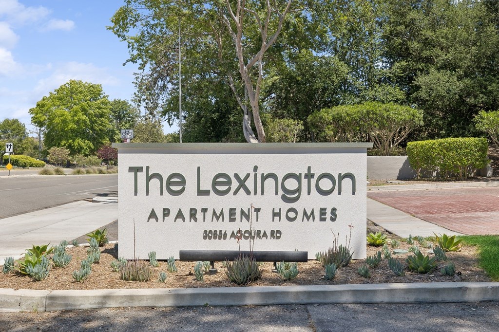 exterior views at The Lexington Apartment Homes