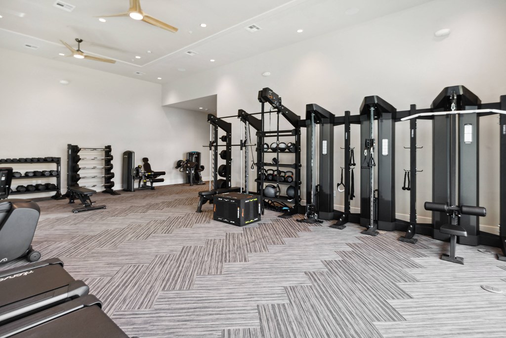 Fitness center at Brix 325