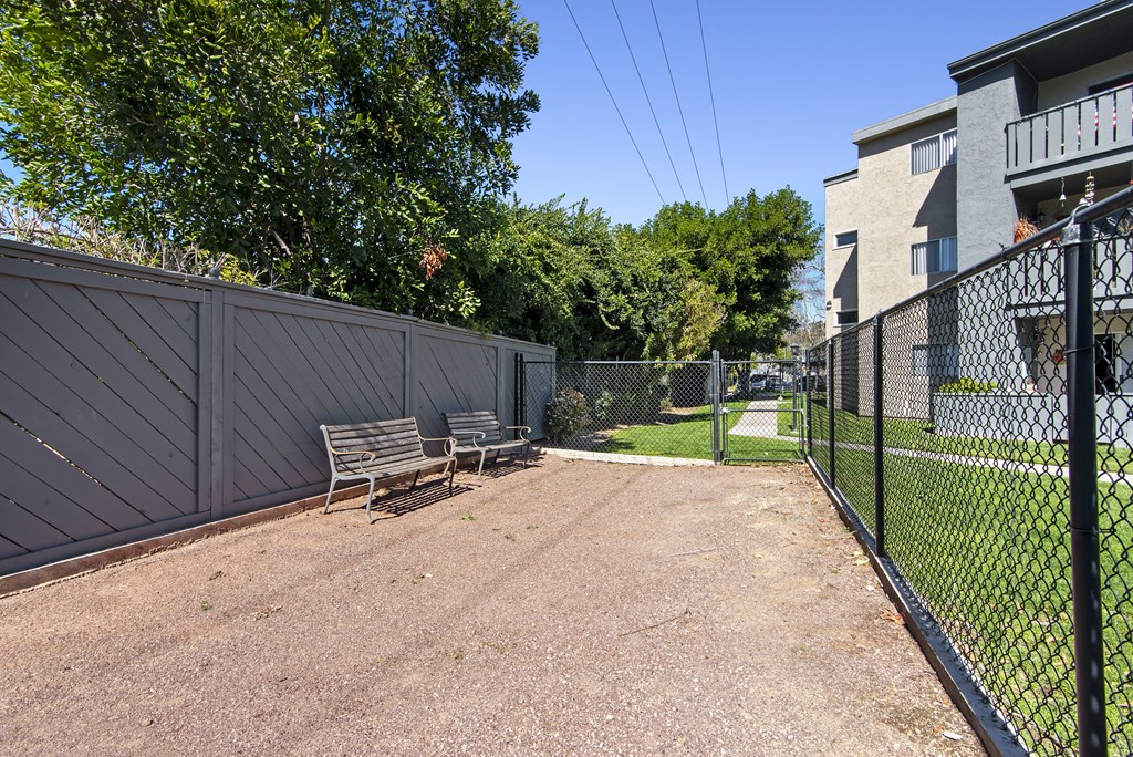spacious dog run at Morning View Terrace Apartment Homes, California, 92026