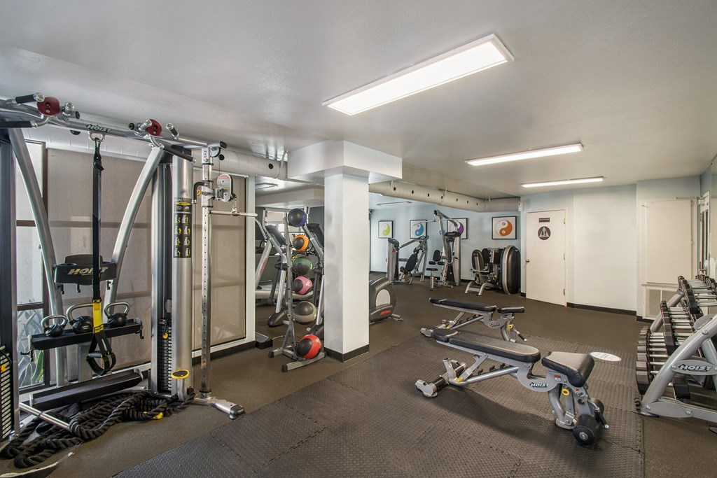 State of the Art Gym at Pine at 6th