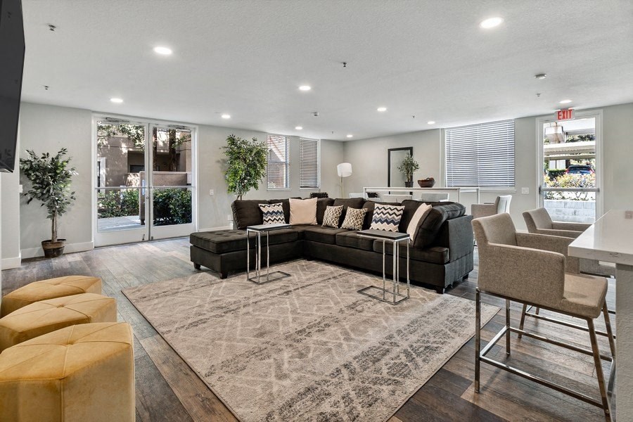 Resident Lounge at Del Norte Place Apartment Homes, El Cerrito, 94530