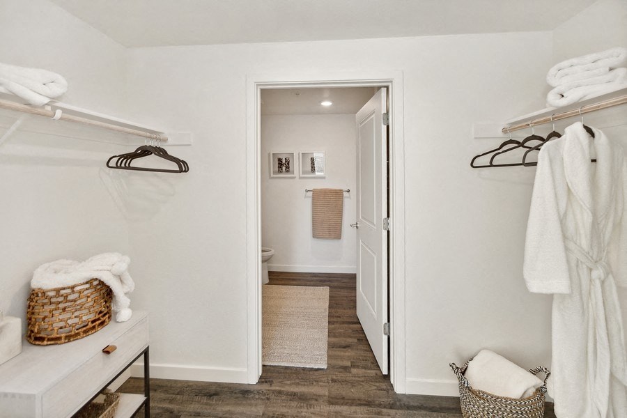 Walk in Closet at BRIX325 Apartments