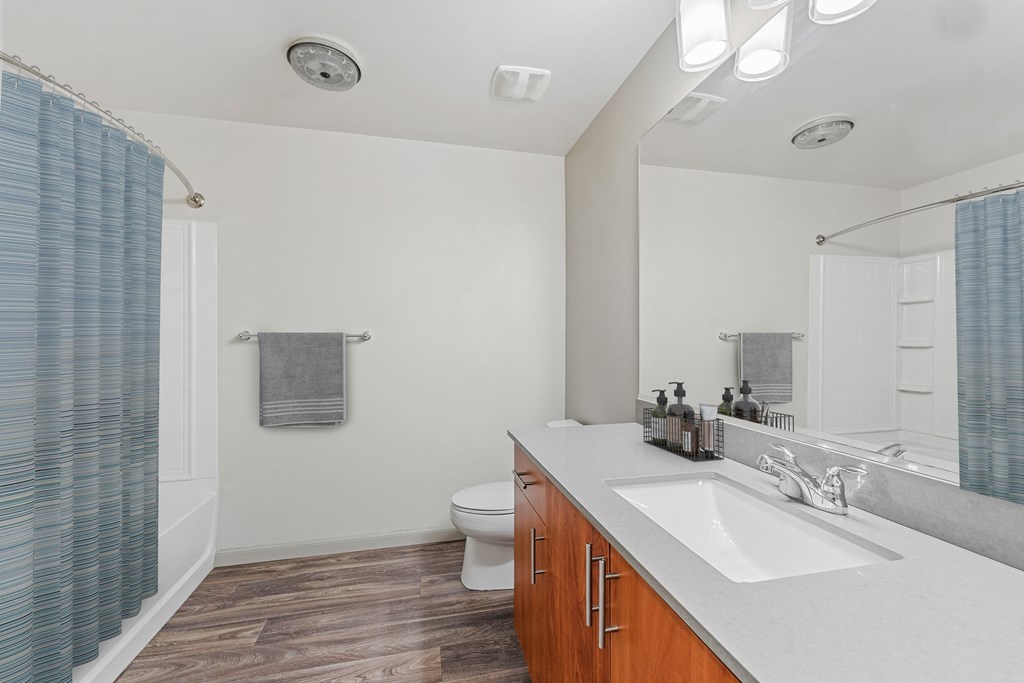 Bathroom at Beaumont Apartments