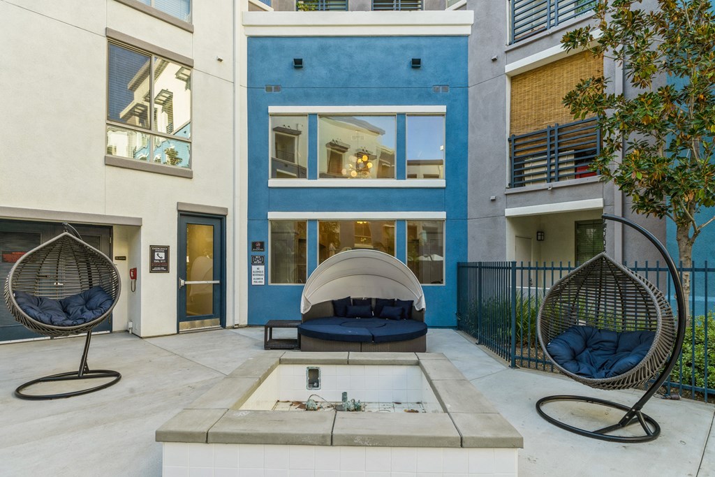 Enclave Outside Cabanas at The Enclave at Warner Center