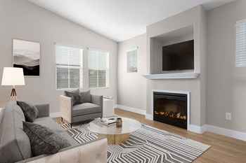 Fire Place at Verona Apartments - Photo Gallery 4
