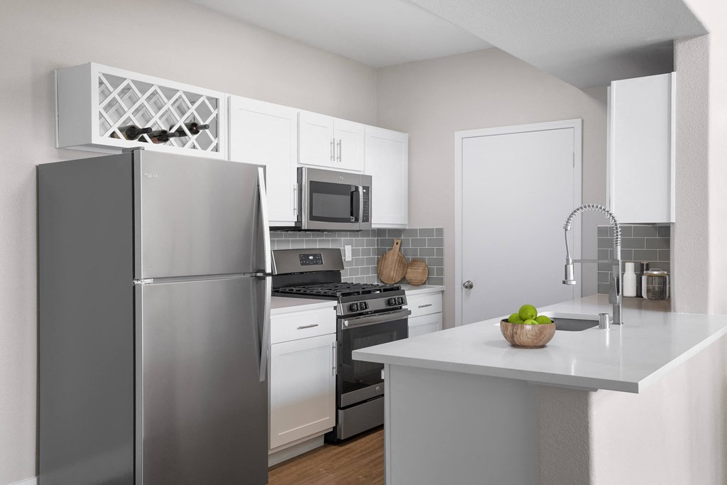Unfurnished Kitchen at Verona Apartments
