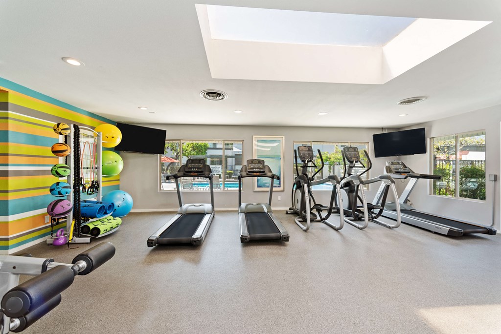 Fitness center at Hills at Hacienda Heights