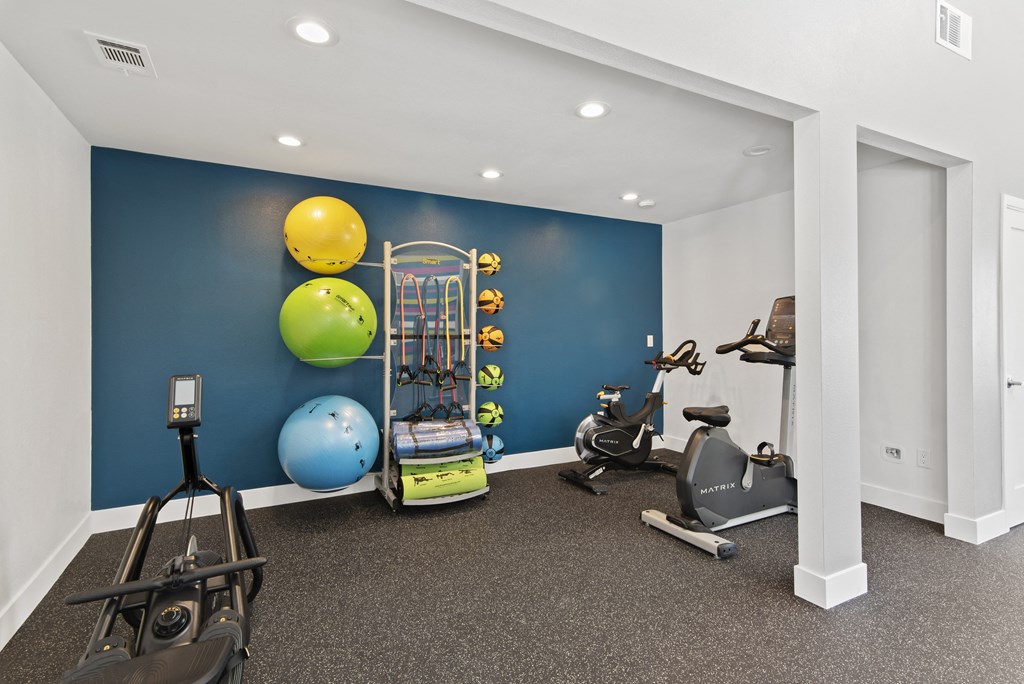 free weight gym at Morning View Terrace Apartment Homes, California, 92026