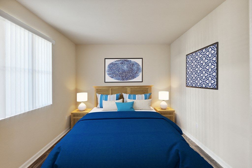 Bedroom at Waterstone Apartments