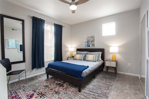 Spacious Bedroom With Walk-In Closet at Biscayne Bay Apartments, Chandler, AZ, 85225