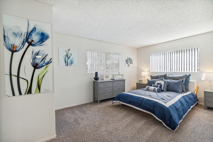 Master Bedroom at The District Apartment Homes