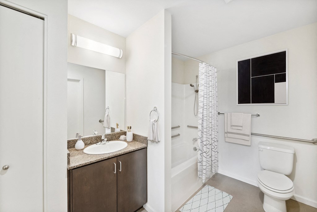 Bathroom at Maddox Apartments