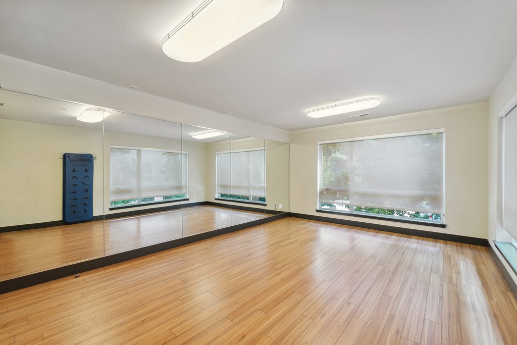 Fitness room at Vue 22