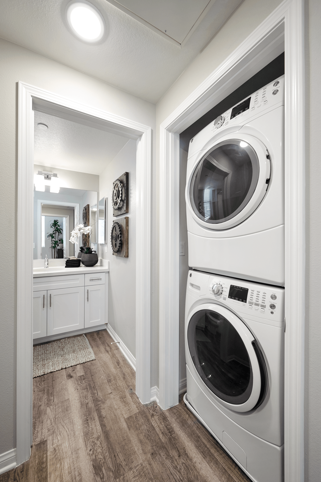 Modern Laundry Room at Mitchell Place Apartments, Murrieta