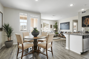 Dining Room and Kitchen View at Mitchell Place Apartments, Murrieta, 92562