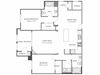 B4 Floor Plan at Victoria Arbors Apartment Homes