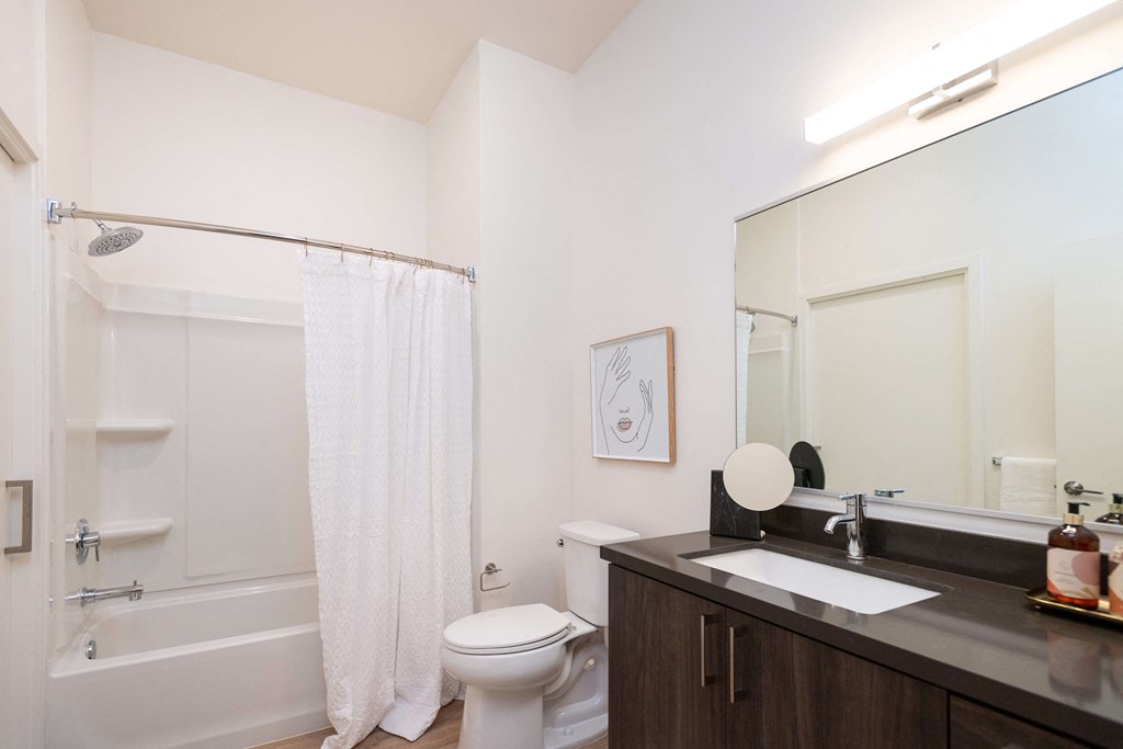 Main Bathroom at Eleanor H16 Apartments