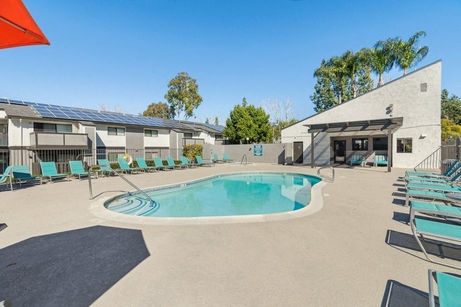 Sparkling Pool at The District Apartment Homes