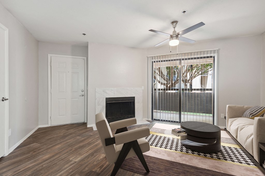 Entrance at Garden Grove Apartments