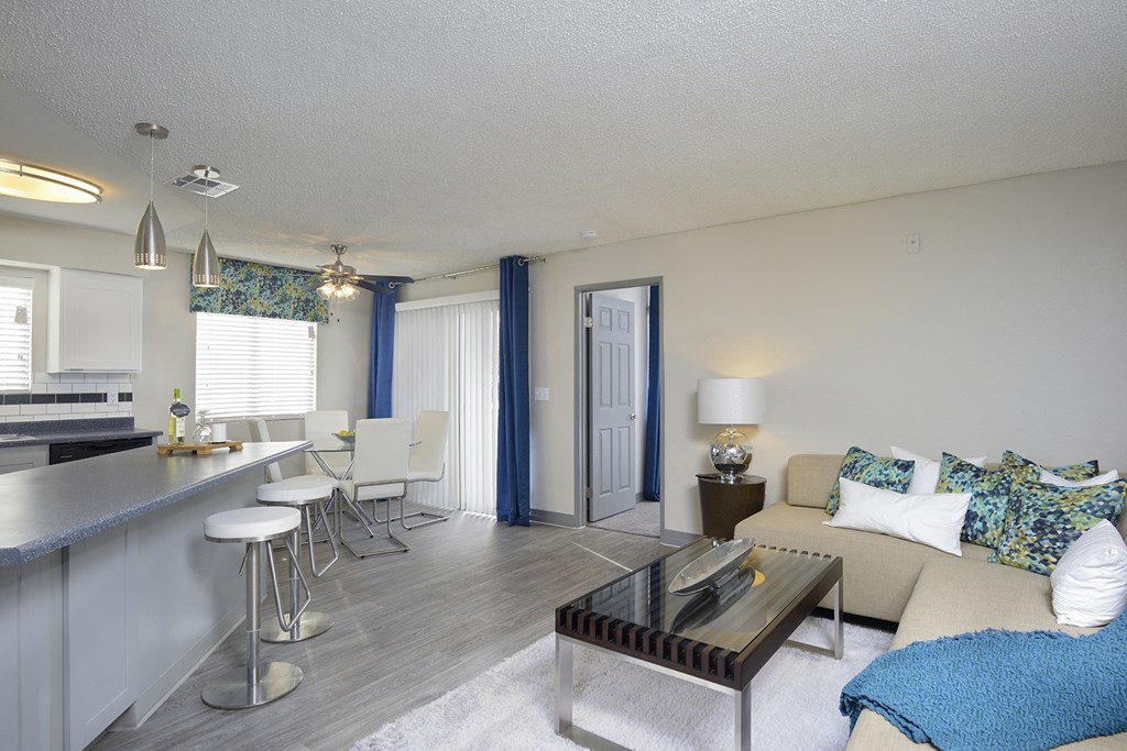 Modern Lighting In Apartment, at The Bristol at Sunset, Henderson, NV