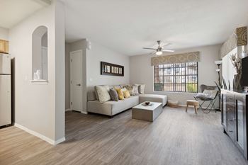 Hardwood floors at Garden Grove Apartments