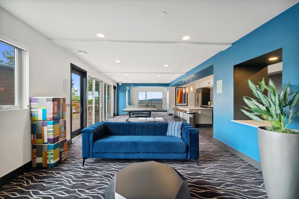 Community lounge at Vue 22
