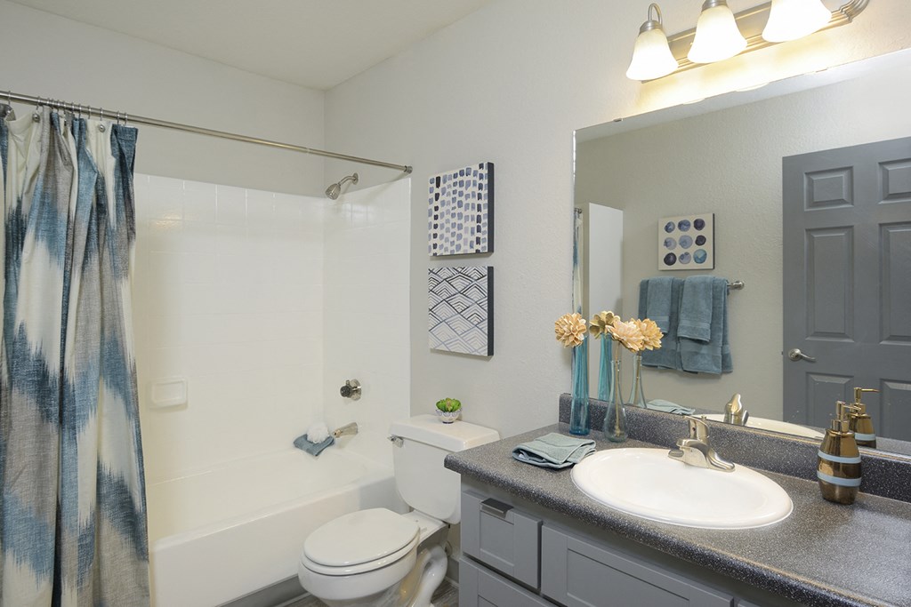 Custom Vanity Lighting at The Bristol at Sunset, Henderson