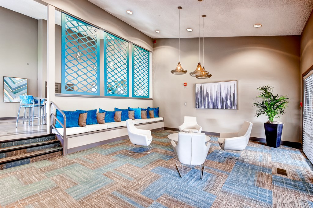 Resident Lounge at 3300 Tamarac Apartments