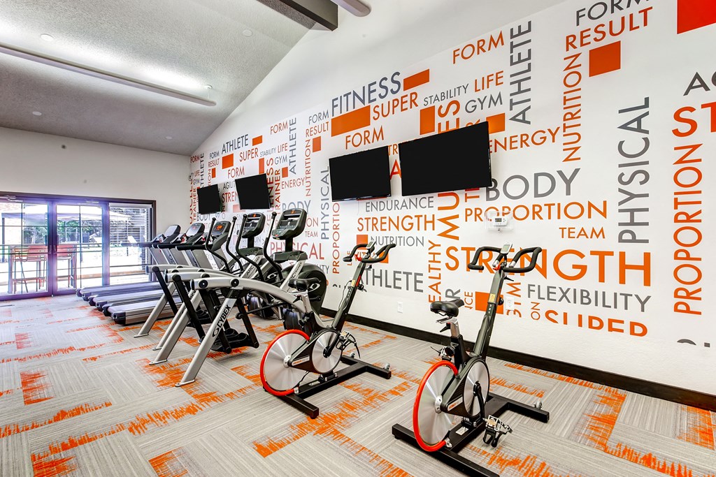 Gym at 3300 Tamarac Apartments