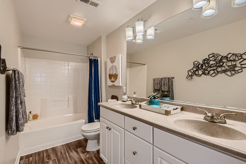 Bathroom at Santa Rosa Apartments