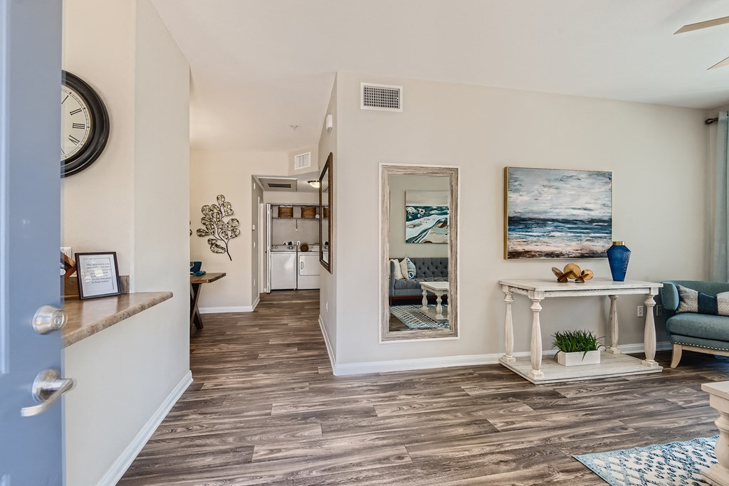 Wood flooring at Santa Rosa Apartments